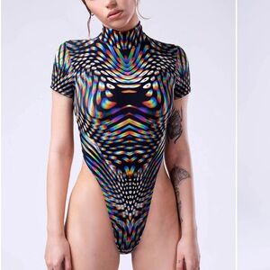 Badinka rave bodysuit